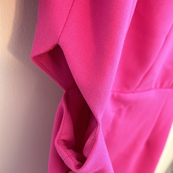 French Connection Puff Sleeve Dress Size 8 - Picture 5 of 10